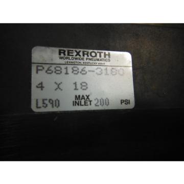 WABCO REXROTH CYLINDER P68186-3180 ( 4&#034; BORE) ~ New in box