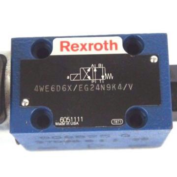 NEW REXROTH 4WE6D6X/EG24N9K4/V CONTROL VALVE R900021369 E 326