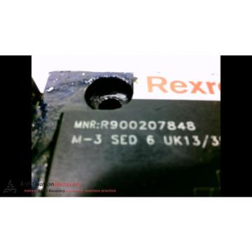 REXROTH R900207848 HYDRAULIC DIRECTIONAL CONTROL VALVE