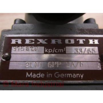 Rexroth 2LNF 6PP 2A/B Control Valve - New No Box