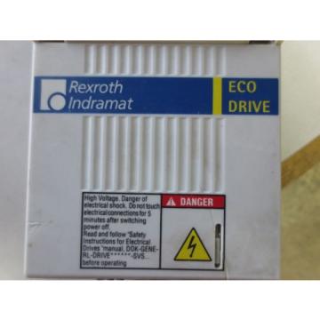 REXROTH / INDRAMAT DXCXX3-100-7 ECO DRIVE SERVO DRIVE - USED - DKC06.3-100-7-FW