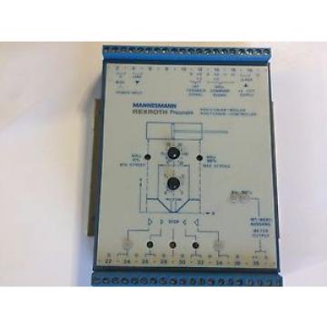 Rexroth-5460190010 Positioner Controller 09-96 24V Power Input