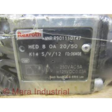 Rexroth Bosch R901110147 Valve HED 8 OA 20/50 K14 S/V/12