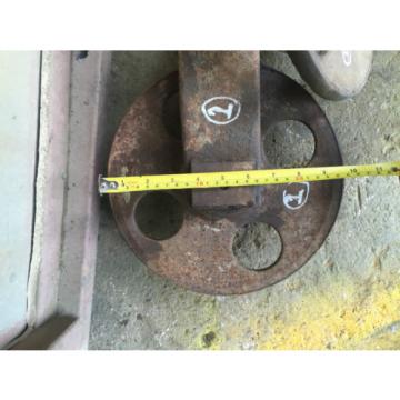2x NEEDLE ROLLER BEARING track  idler  wheel  £250+VAT  (Mini Digger Excavator Spare Parts 1