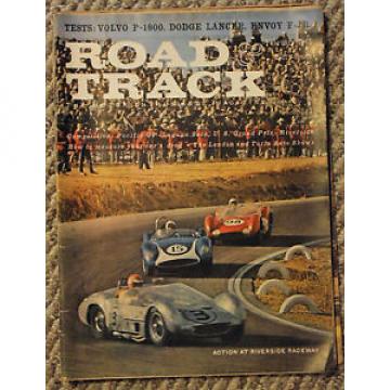 Road &amp; Track February 1961 Magazine ~ Dodge Lancer &amp; Volvo P-1800 Road Test