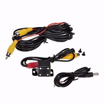 4 LED Car Dynamic Track Rear View Reverse CCD Camera tracking For Volvo