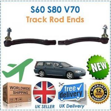Fits Volvo S60 2000- S80 1998 2006 V70 2000 2007 Right &amp; Left Track Rod Ends NEW