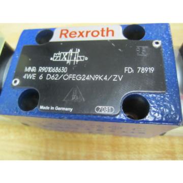 Rexroth Bosch Group 4WE 6 D62/OFEG24N9K4/ZV Valve R901068630 - New No Box