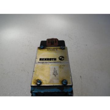 Rexroth 4WE10D31/CW110N9Z55L D05 Hydraulic Directional Valve 120Volt