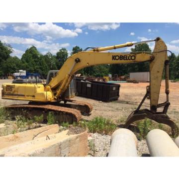 2006 KOBELCO SK250 LC DYNAMIC ACERA EXCAVATOR WITH CLAMSHELL ATTACHMENT