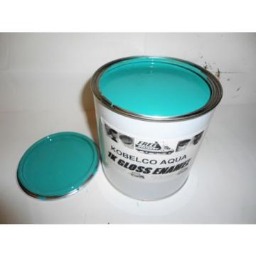 Kobelco IHI Digger Aqua Blue Gloss paint 1 Litre Tin