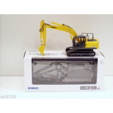 Kobelco SK210LC-9 Excavator - &#034;YELLOW&#034; - 1/43 - MIB