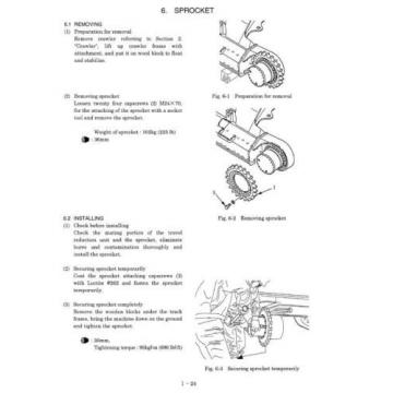 KOBELCO SK70SR MINI EXCAVATOR SERVICE AND REPAIR MANUAL