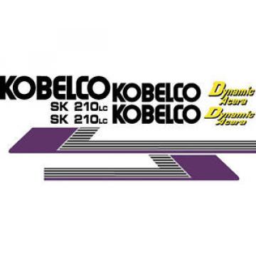 Kobelco SK 210LC Excavator Decal Set
