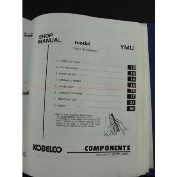 Kobelco SK150LC Mark IV Excavator Service Shop Repair Manual