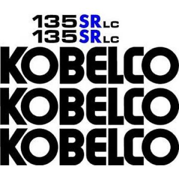 Kobelco 135SR LC Excavator Decal Set