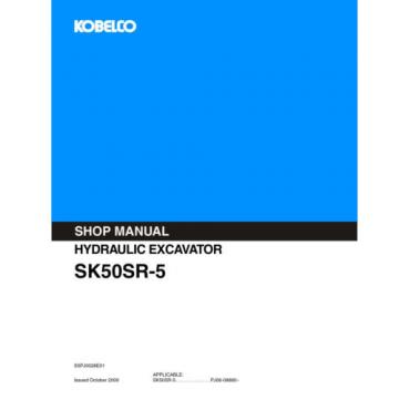 KOBELCO SK50SR-5 EXCAVATOR SERVICE SHOP MANUAL