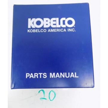 Kobelco SK300 LC  SK300LC Parts Manual Catalog