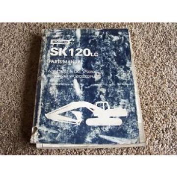 Kobelco SK120LC YPU0501 Excavator Factory Original Parts Catalog Manual