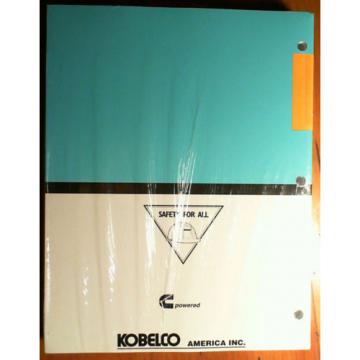 Kobelco SK220 IV 4 S/N LQU0101- SK220LC IV 4 S/N LLU1801- Excavator Parts Manual