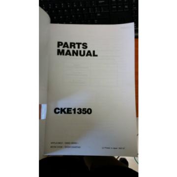 Kobelco Parts Manual CKE1350