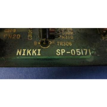 KOBELCO NIKKI SP-05171 DRV-II PC BOARD PB351-0280