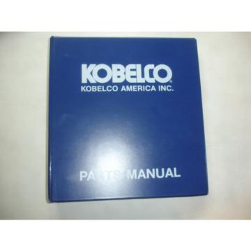 Kobelco SK015 Excavator PARTS MANUAL Catalog List Guide Service Shop Factory OEM