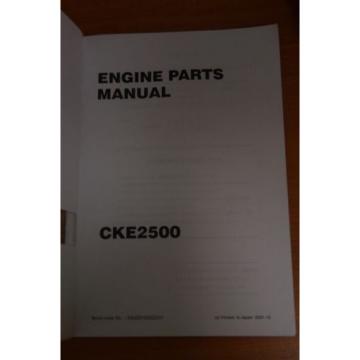 Kobelco Parts Manual CKE2500