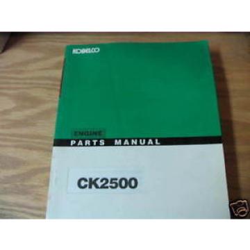 Kobelco CK2500 Engine Parts Manual