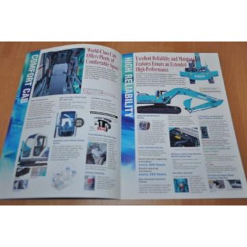 Kobelco SK 250 Excavator Brochure Prospekt