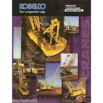 Equipment Brochure - Kobelco - Crawler Crane CK550 850 1000 2500 - 2001 (EB430)