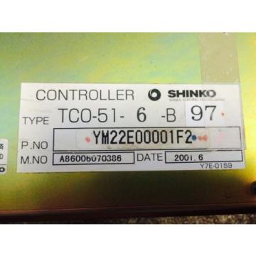 SHINKO BACKHOE CONTROLLER KOBELCO SK160LC TC0-51-6-B-97
