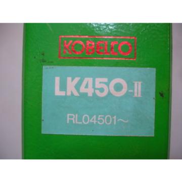 Kobelco Wheel Loader Factory Service OEM SHOP MANUAL  Model LK450-II    RL04501-