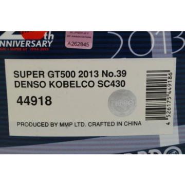 1:43 EBBRO 44918 Denso Kobelco Lexus SC430 Super GT500 2013 #39