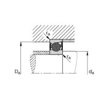 FAG ntn flange bearing dimensions Spindle bearings - HCB71916-C-2RSD-T-P4S