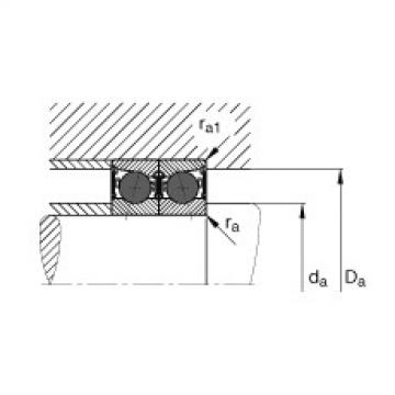 FAG ntn flange bearing dimensions Spindle bearings - HCB71916-C-2RSD-T-P4S