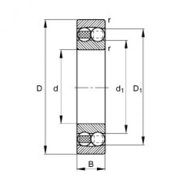 FAG 608 bearing skf Self-aligning ball bearings - 2306-TVH