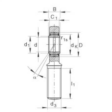 FAG cara menentukan ukuran bearing skf diameter luar 6212 Rod ends - GAL35-DO-2RS