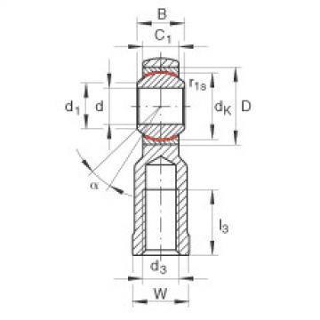FAG timken ball bearing catalog pdf Rod ends - GIKL14-PW