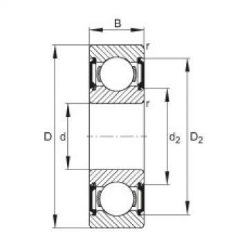 FAG skf bearing tables pdf Deep groove ball bearings - 6206-C-2BRS