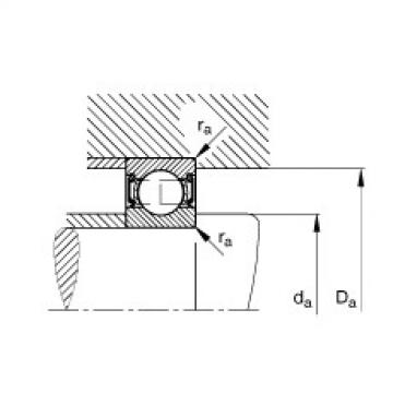 FAG skf bearings rotorua Deep groove ball bearings - 61911-2RSR