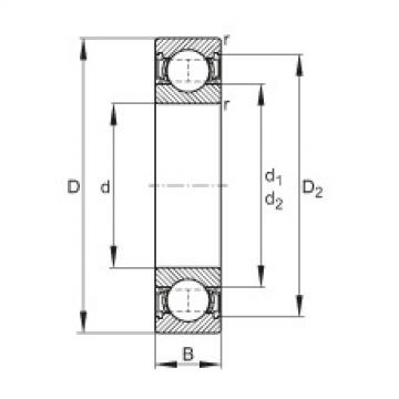 FAG timken ball bearing catalog pdf Deep groove ball bearings - 61824-2RSR-Y