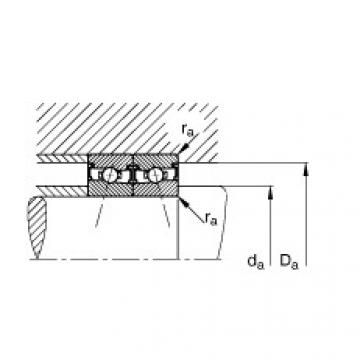 FAG ntn flange bearing dimensions Spindle bearings - HSS71912-C-T-P4S