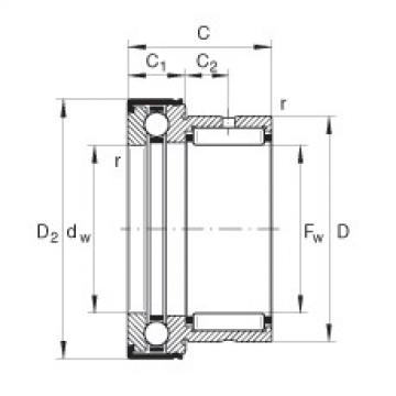 Complex Bearings NKX70-Z INA