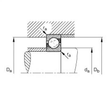 FAG cara menentukan ukuran bearing skf diameter luar 6212 Angular contact ball bearings - 71816-B-TVH