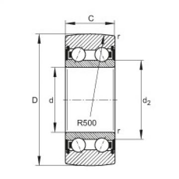 FAG ntn flange bearing dimensions Track rollers - LR5304-2HRS-TVH-XL