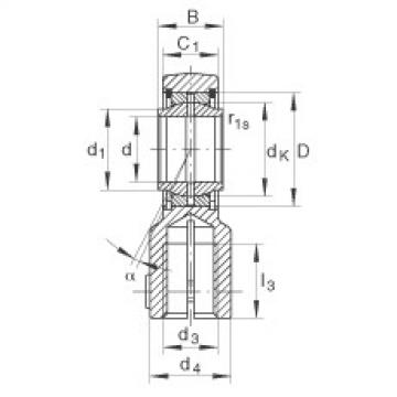 FAG bearing ntn 912a Hydraulic rod ends - GIHNRK16-LO