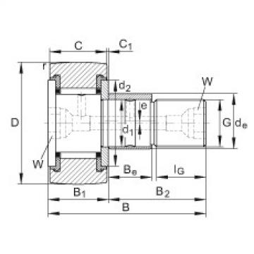 FAG skf bearing tables pdf Stud type track rollers - KRE72-PP