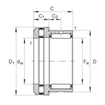 FAG timken ball bearing catalog pdf Needle roller/axial cylindrical roller bearings - NKXR30-XL