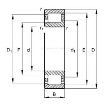 FAG cara menentukan ukuran bearing skf diameter luar 6212 Cylindrical roller bearings - NJ2330-E-XL-M1